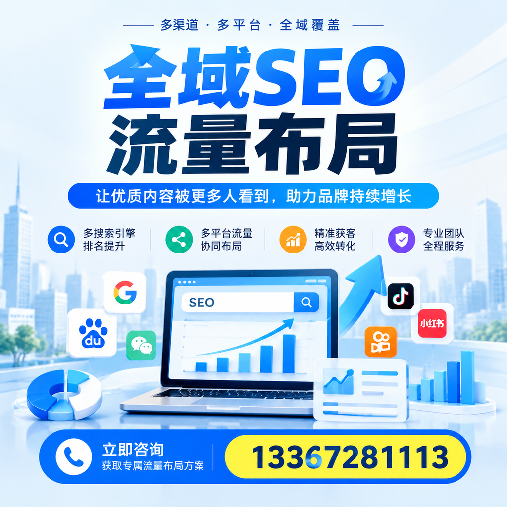 全域SEO流量布局工具推荐:铜陵企业的选择清单